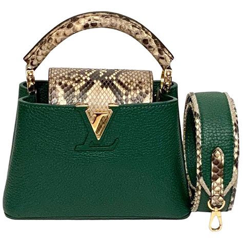 capucines bag louis vuitton|louis vuitton snakeskin bag.